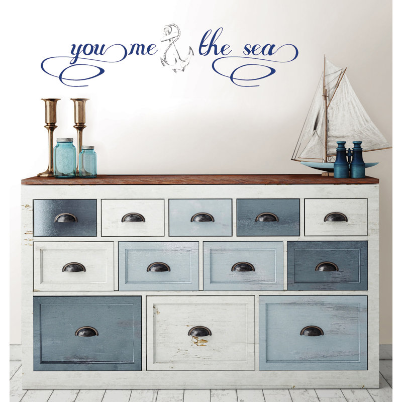 WallPops! You, Me and the Sea Wall Decal & Reviews Wayfair